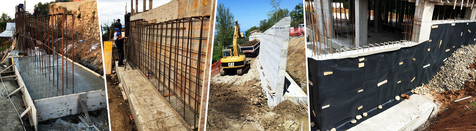 Co.Ge.M. Costruzioni - Muri di contenimento in cemento armato