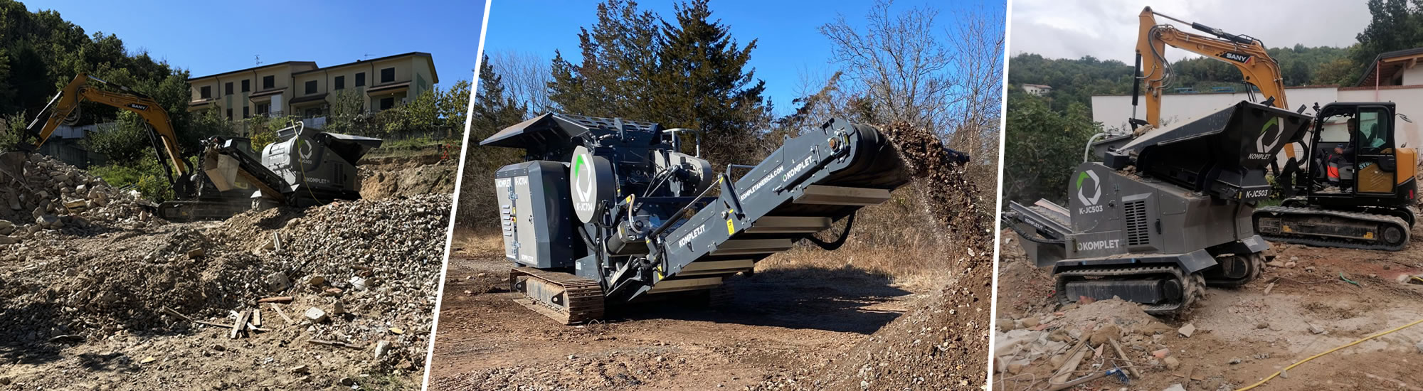 Co.Ge.M. Costruzioni - Frantumazione rifiuti edili